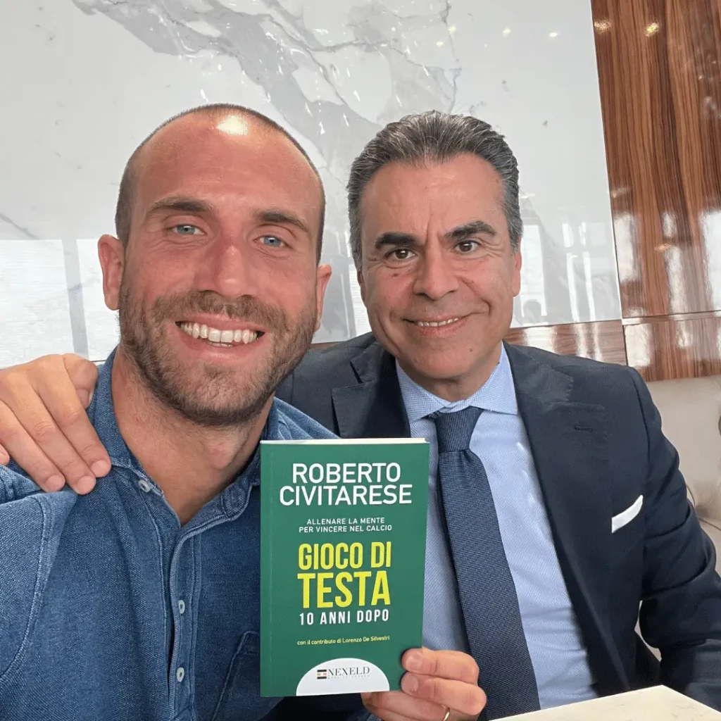 Lorenzo De Silvestri e Roberto Civitarese con il libro Gioco di Testa